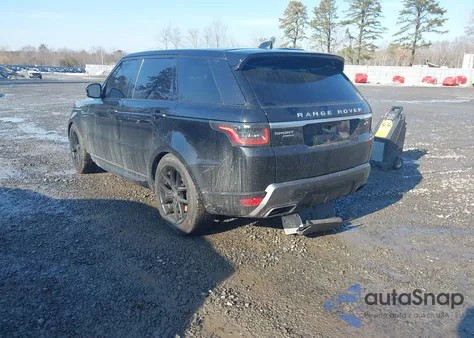 2019 Land Rover Range Rover Sport Hse z USA, uszkodzony, nr VIN SALWR2RV6KA420362